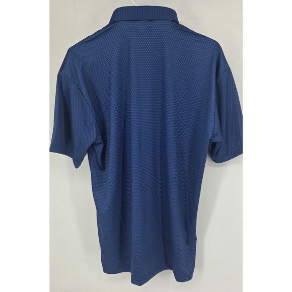 Collars and Co Dress Collar Polo Size Large Blue Retail $82 - Picture 3 of 8